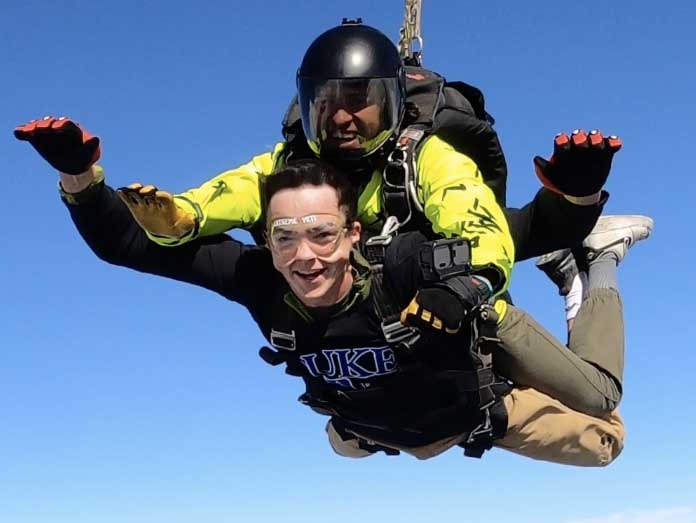tandem skydive Alberta