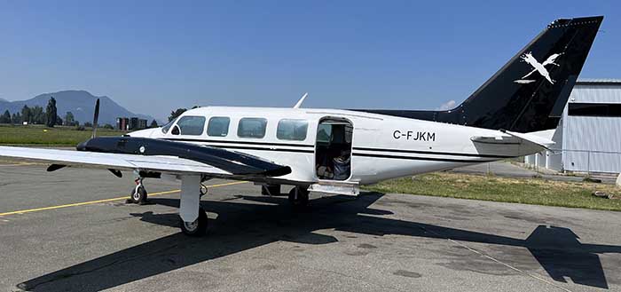 skydive Alberta aircraft